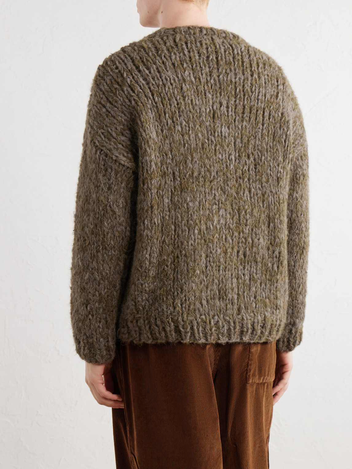 Wei Brushed Alpaca-Blend Sweater