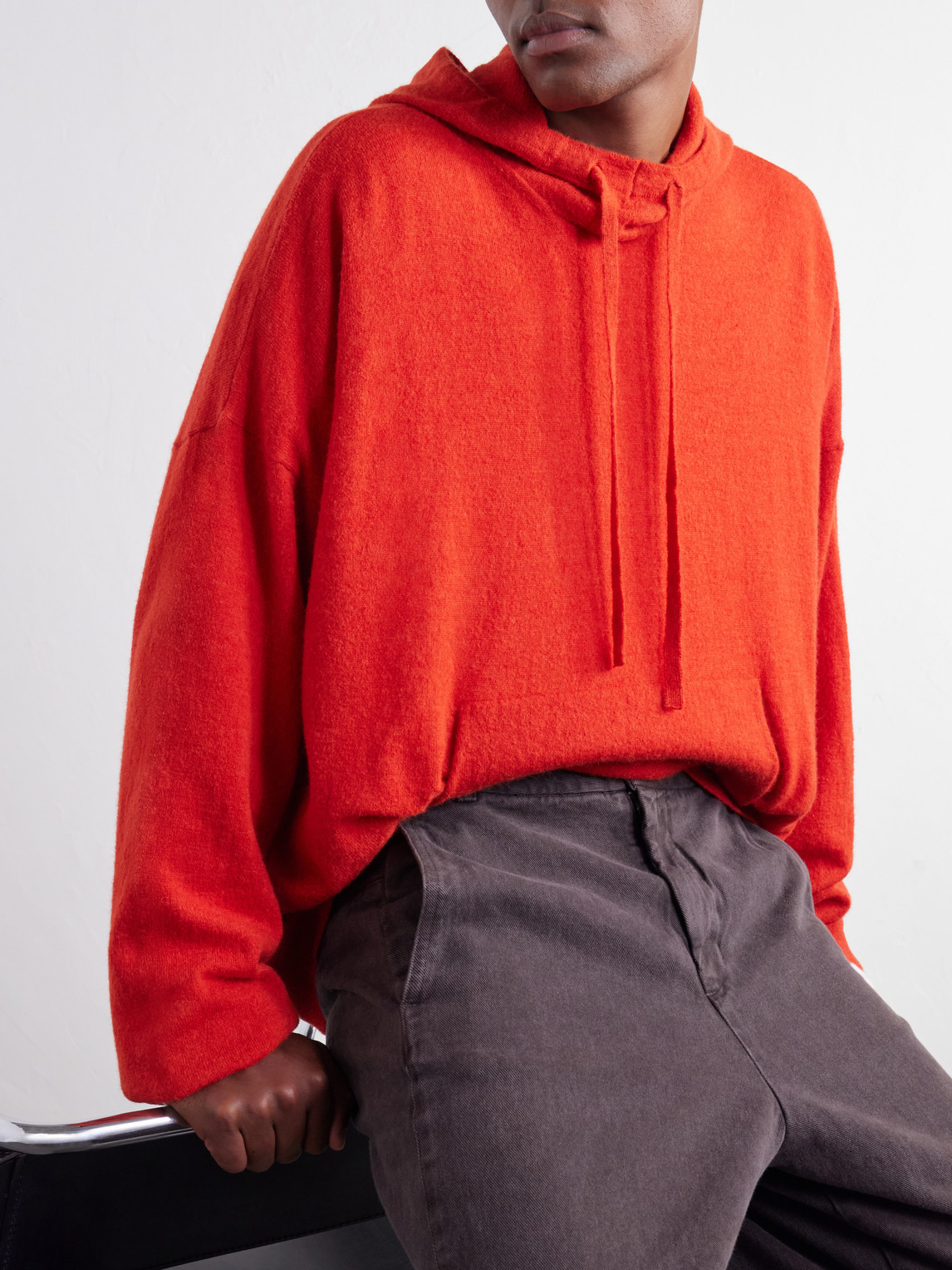 Knitted Hoodie