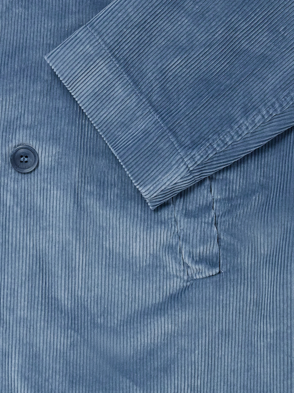 Double-Breasted Cotton-Corduroy Blazer