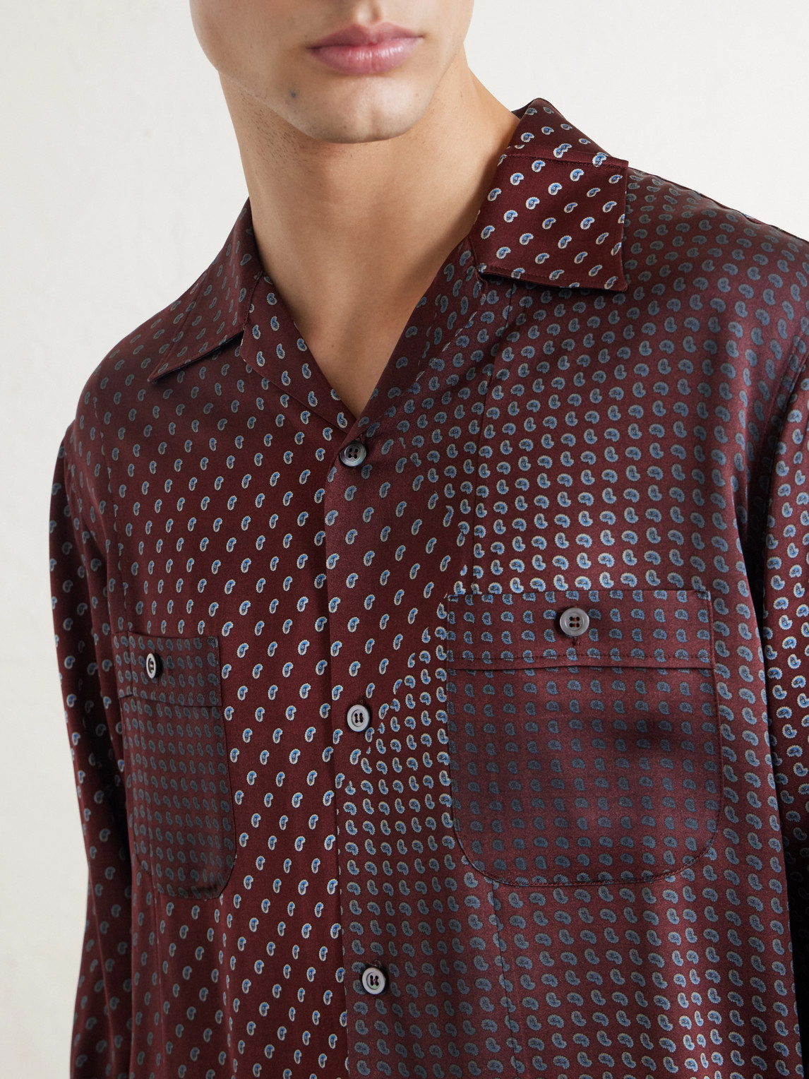Paisley-Print Shirt