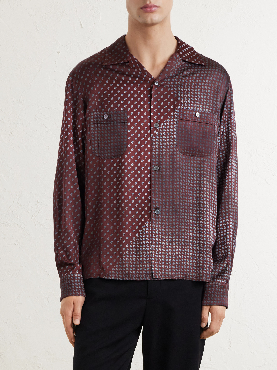 Paisley-Print Shirt