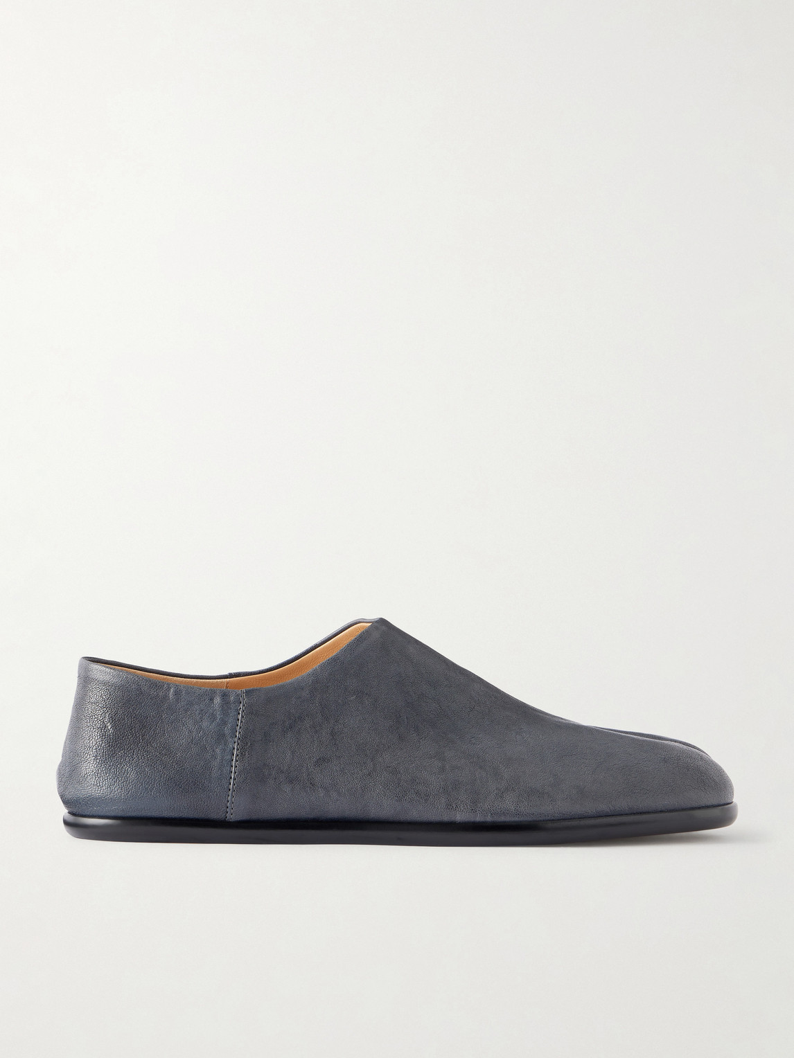 Tabi Babouche Split-Toe Suede Slip-ons
