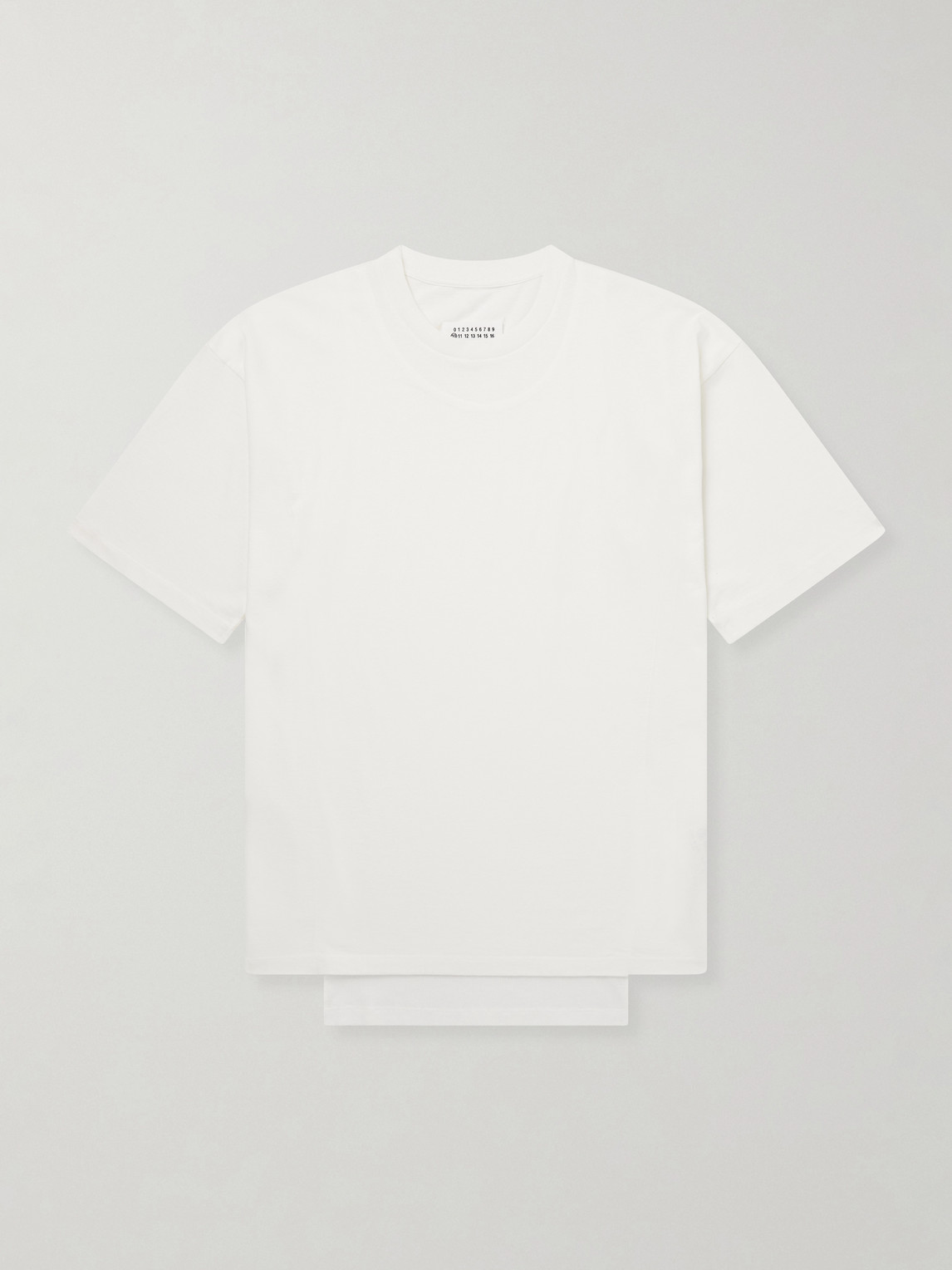 Layered Cotton-Jersey T-Shirt