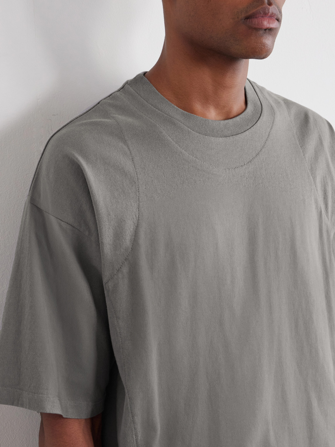 Layered Cotton-Jersey T-Shirt