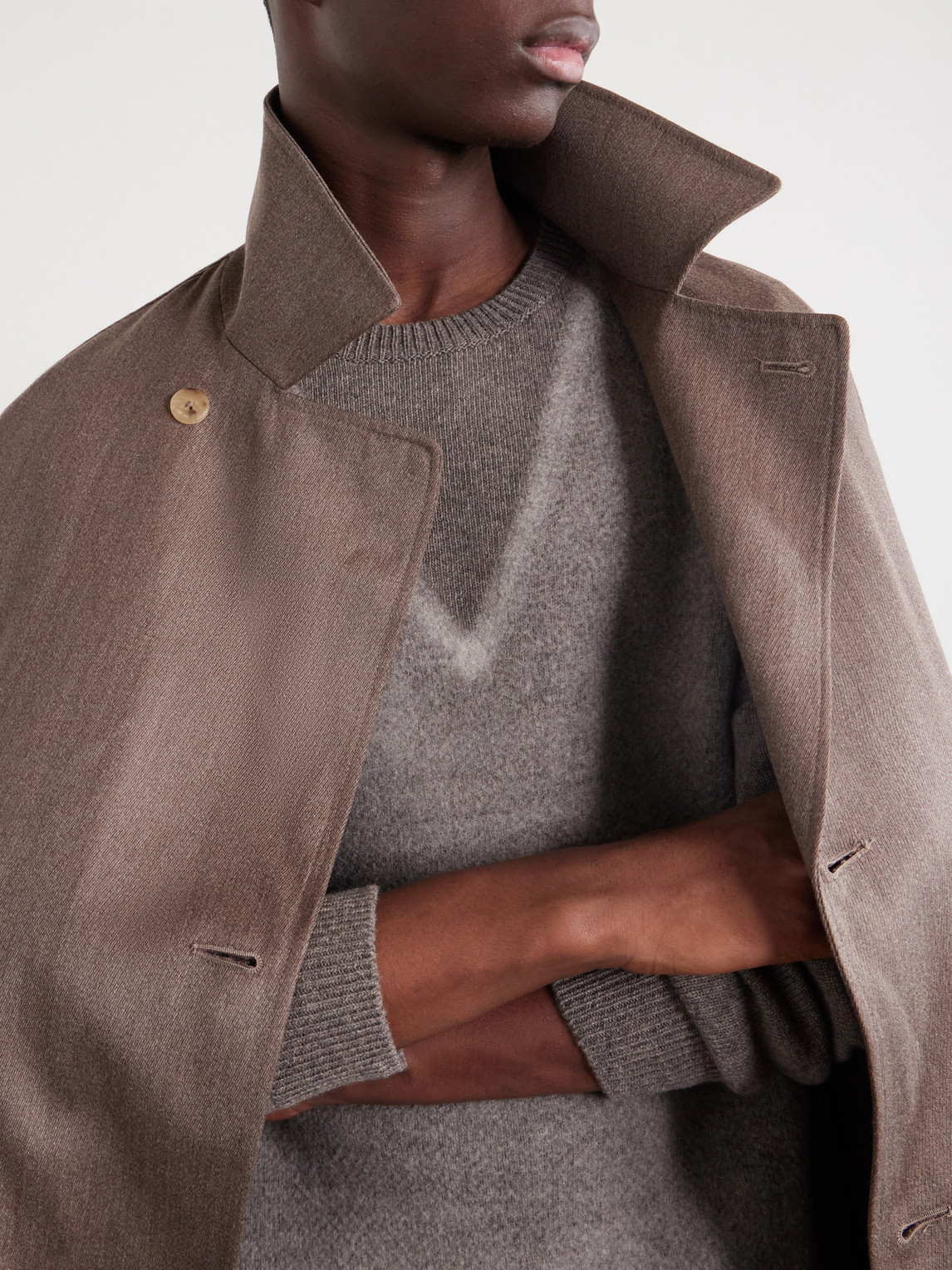 Fused Brushed Virgin Sweater