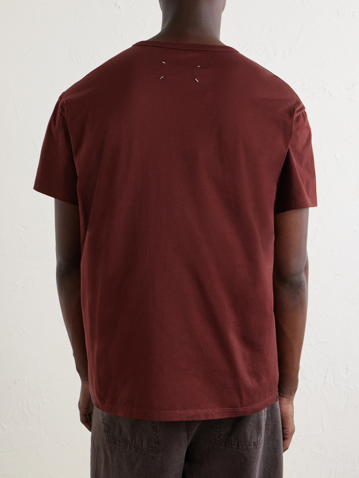 Logo-Embroidered Cotton-Jersey T-Shirt