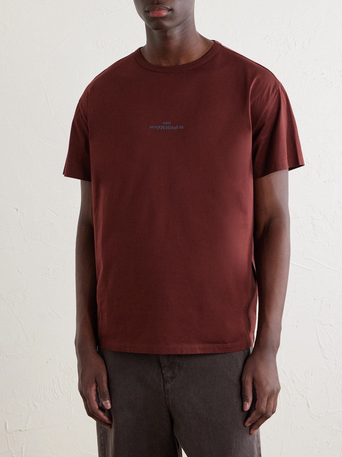 Logo-Embroidered Cotton-Jersey T-Shirt