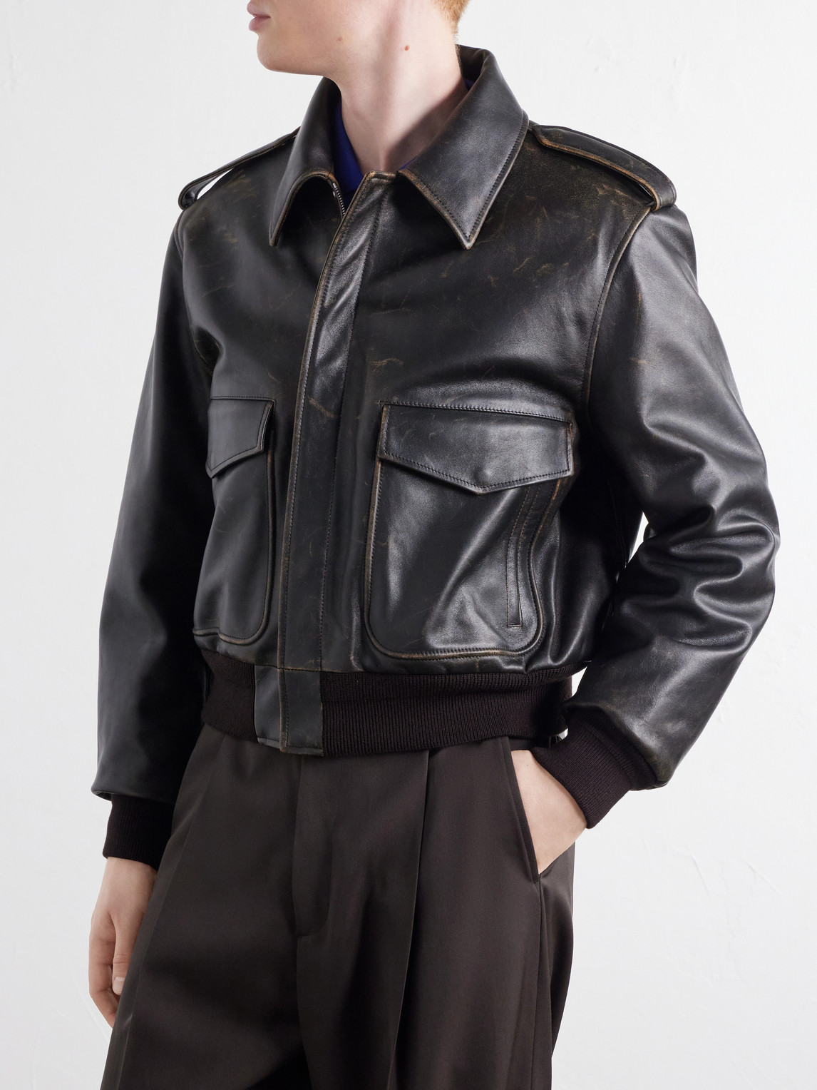 Aviator Jacket Leather