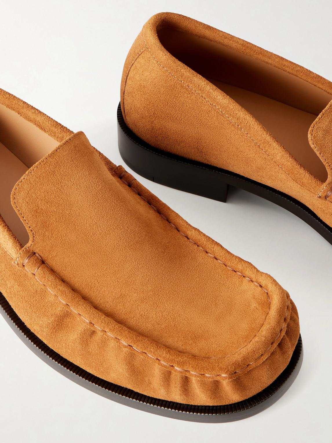 Suede Loafers