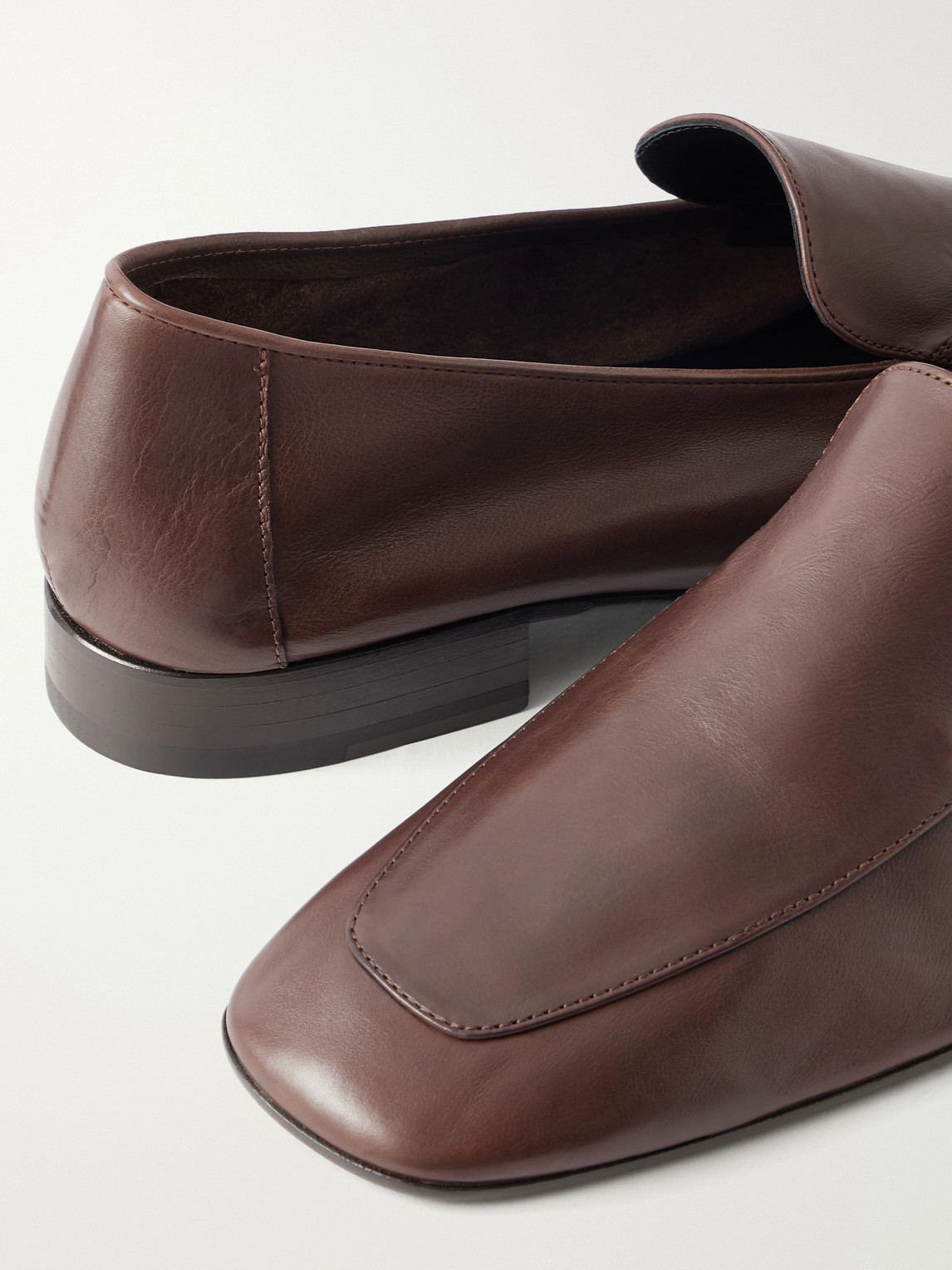 Leather Loafers