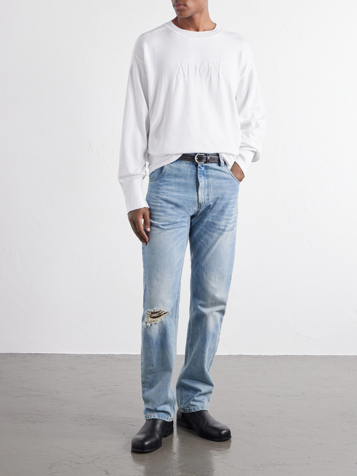 Logo-Embossed Cotton T-Shirt