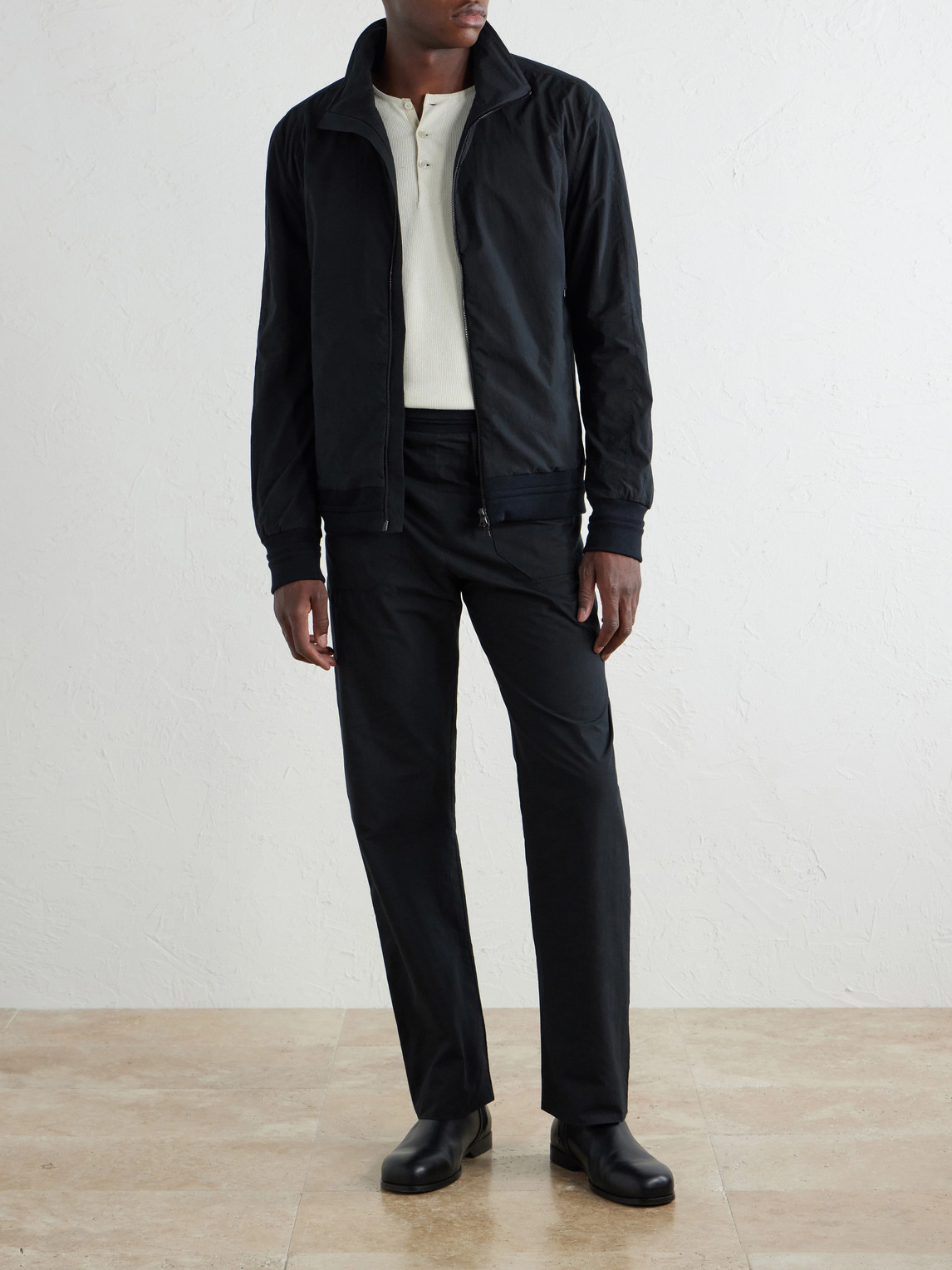 Cotton-Ripstop Blouson Jacket