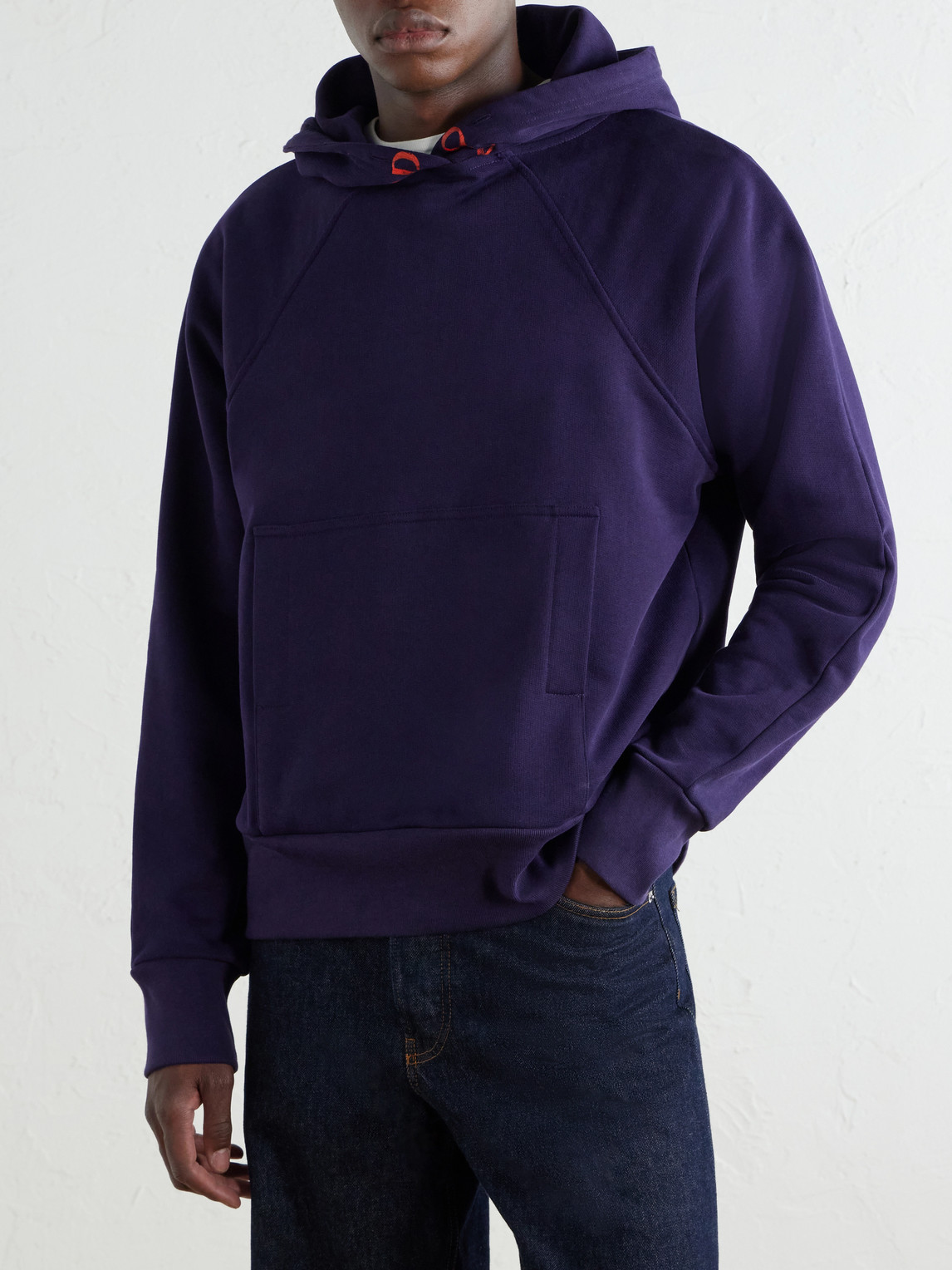 Logo-Print Cotton-Jersey Hoodie