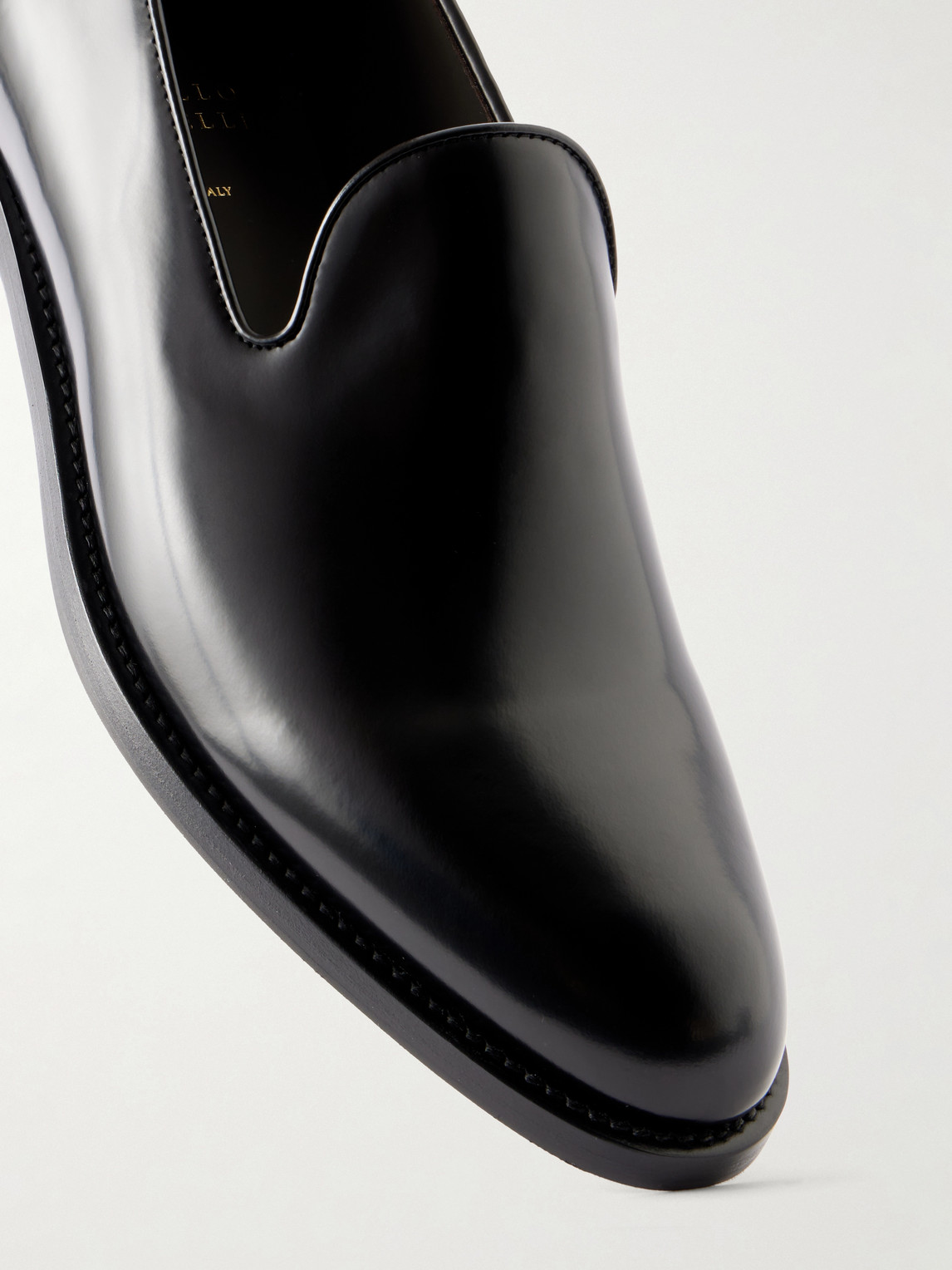 Evening Glossed Loafers