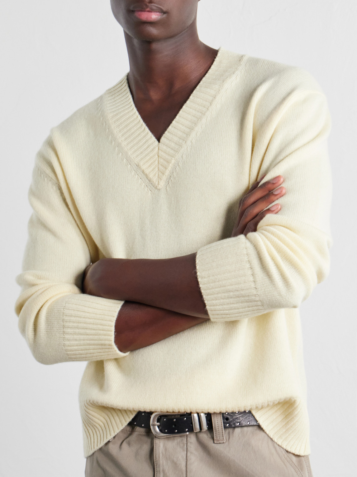 Vexed Wool And Cashmere-Blend Sweater