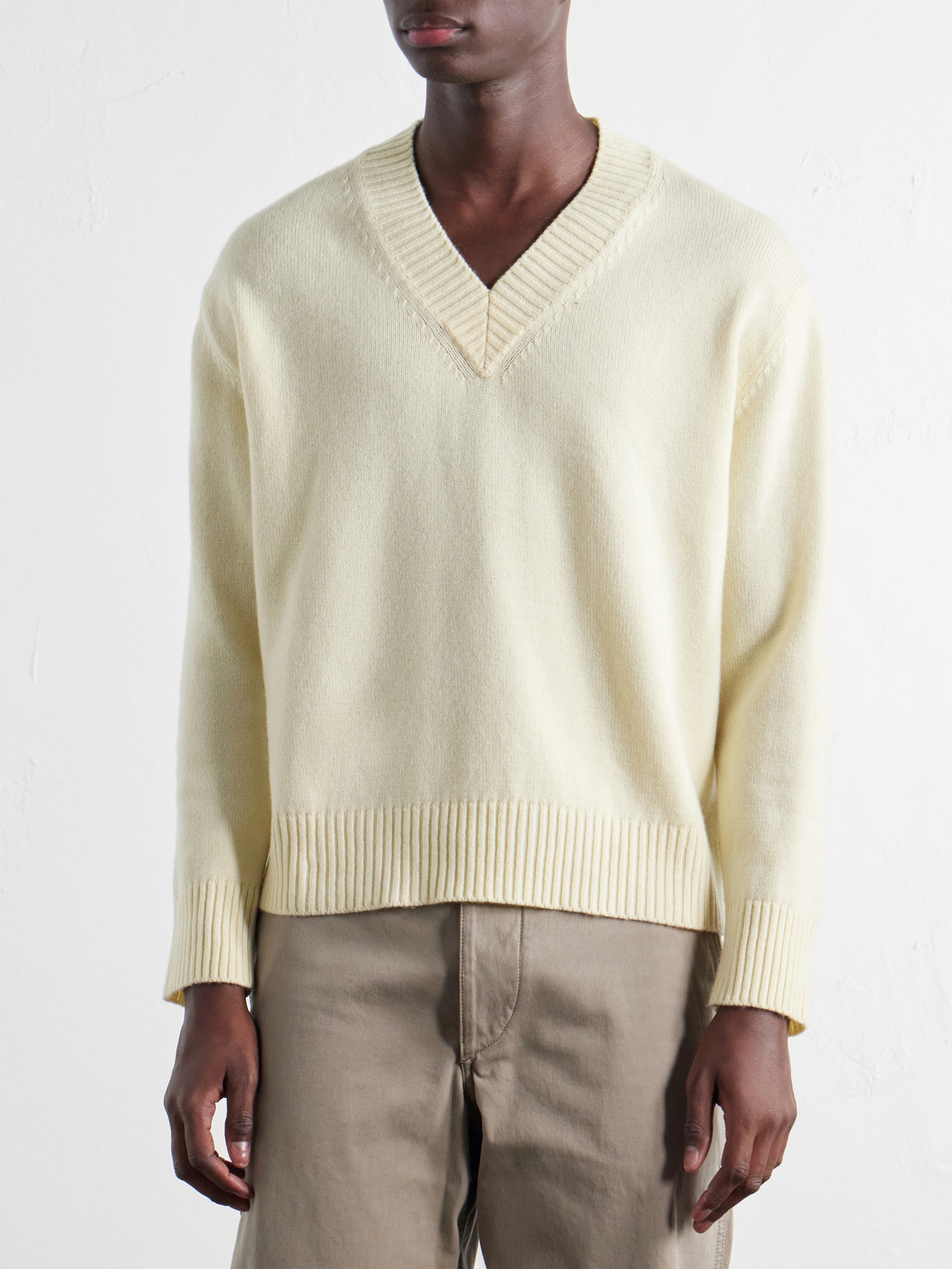 Vexed Wool And Cashmere-Blend Sweater