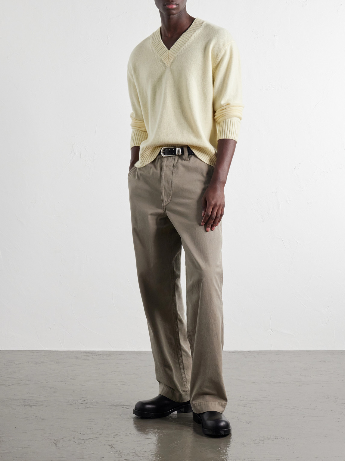 Vexed Wool And Cashmere-Blend Sweater