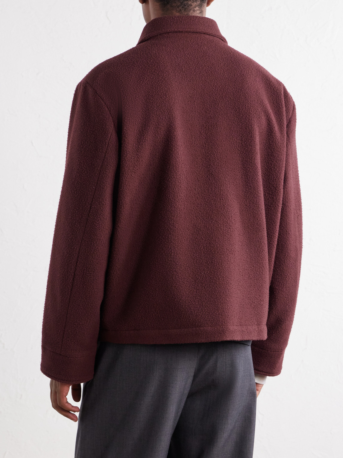Jefe Wool Blouson Jacket