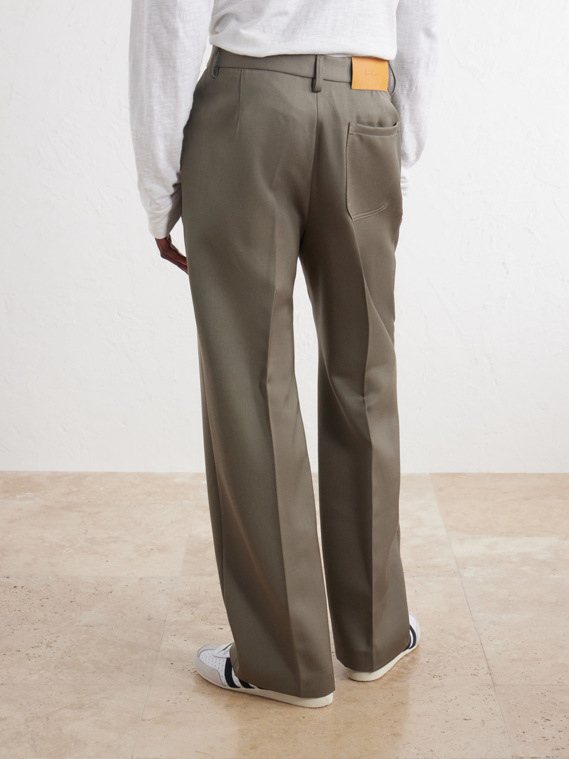 Zooty Straight-Leg Wool-Twill Suit Trousers