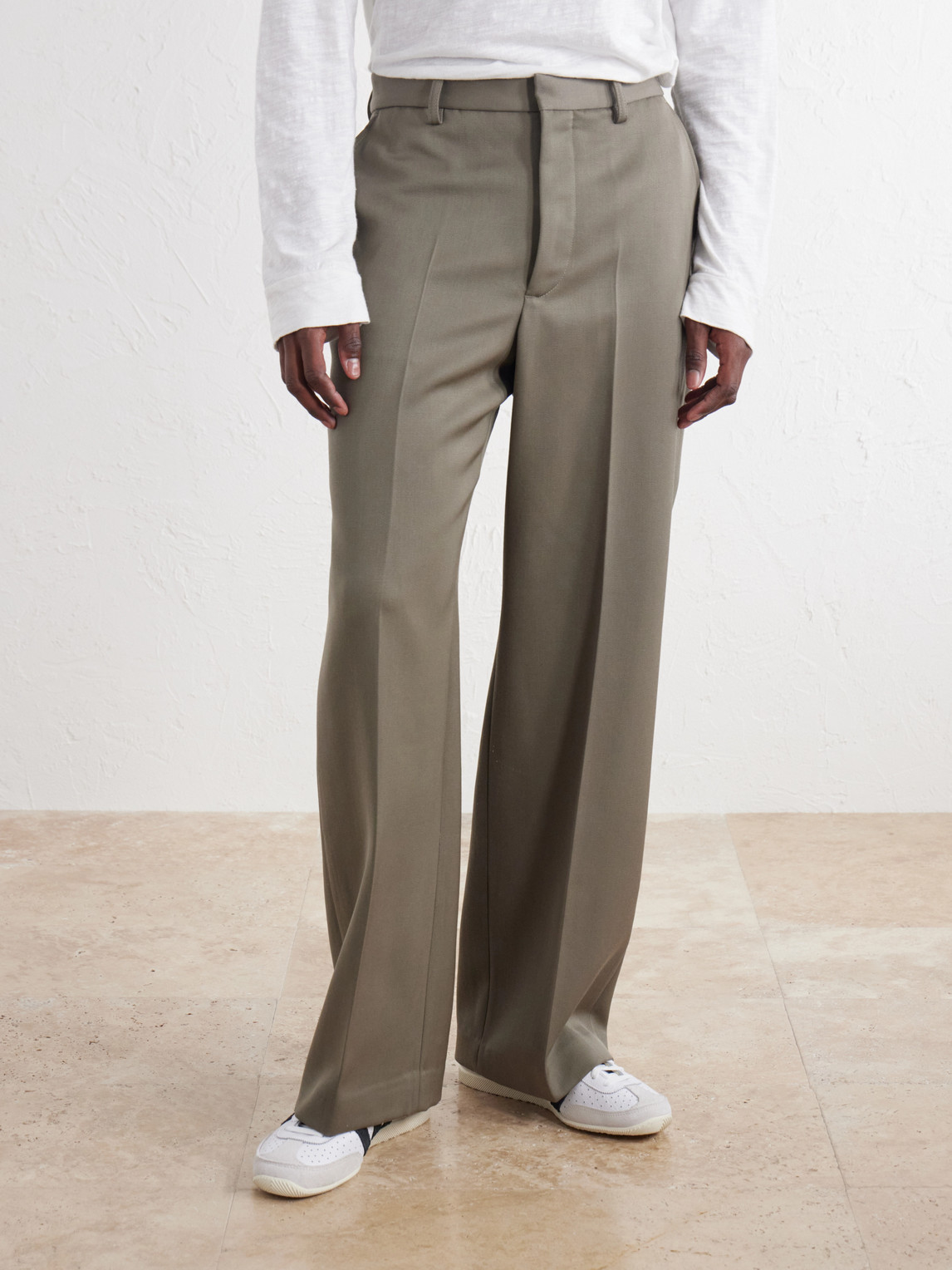 Zooty Straight-Leg Wool-Twill Suit Trousers