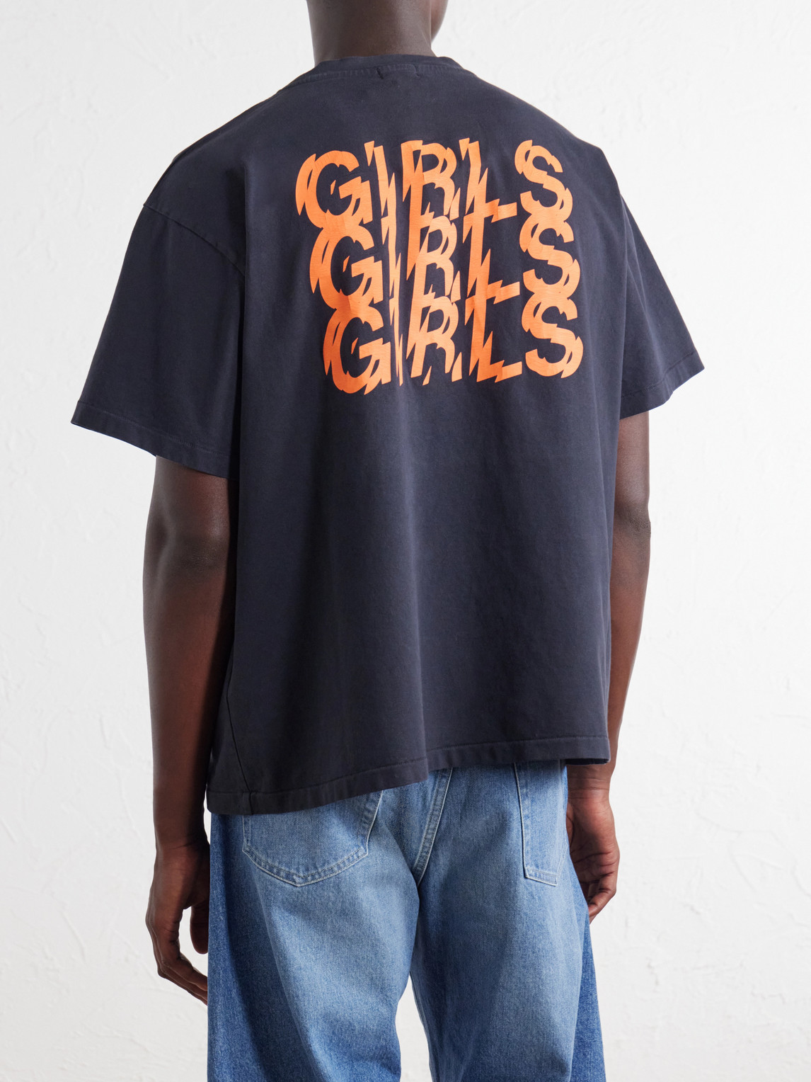 Ggg Printed Cotton-Jersey T-Shirt