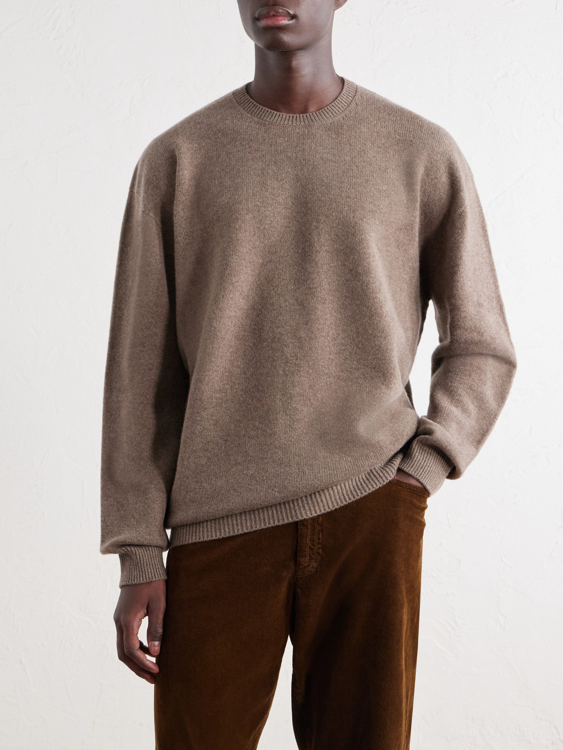 Cashmere And Wool-Blend Sweater