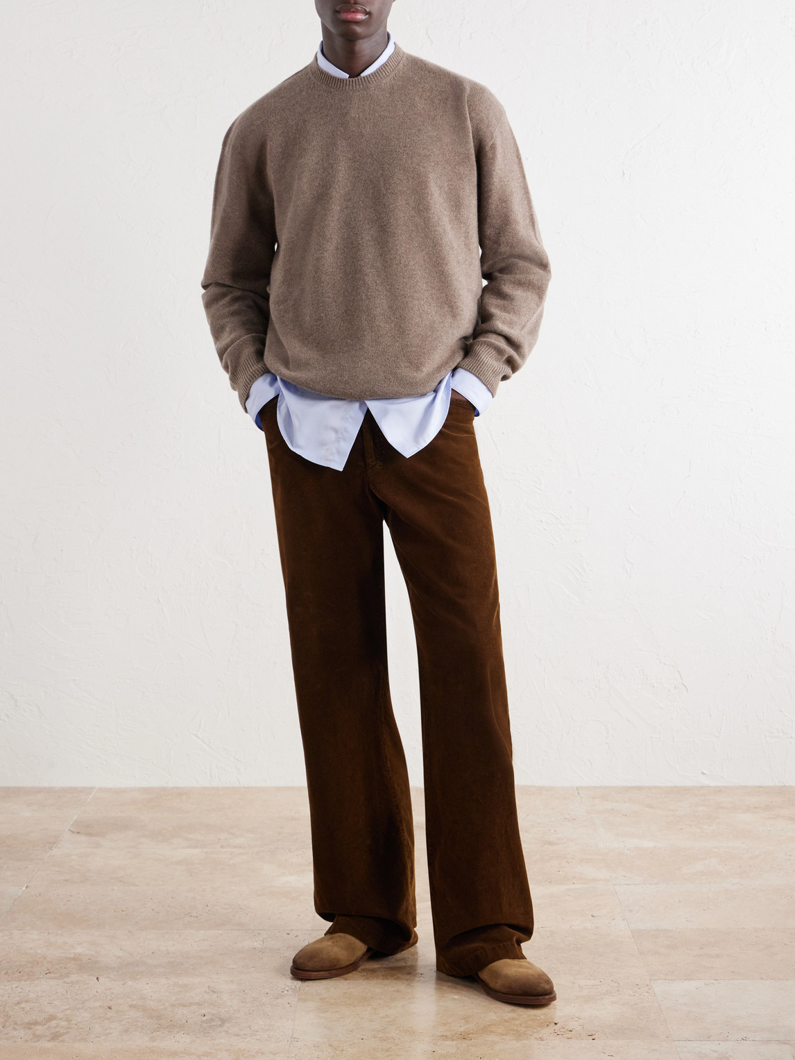 Cashmere And Wool-Blend Sweater