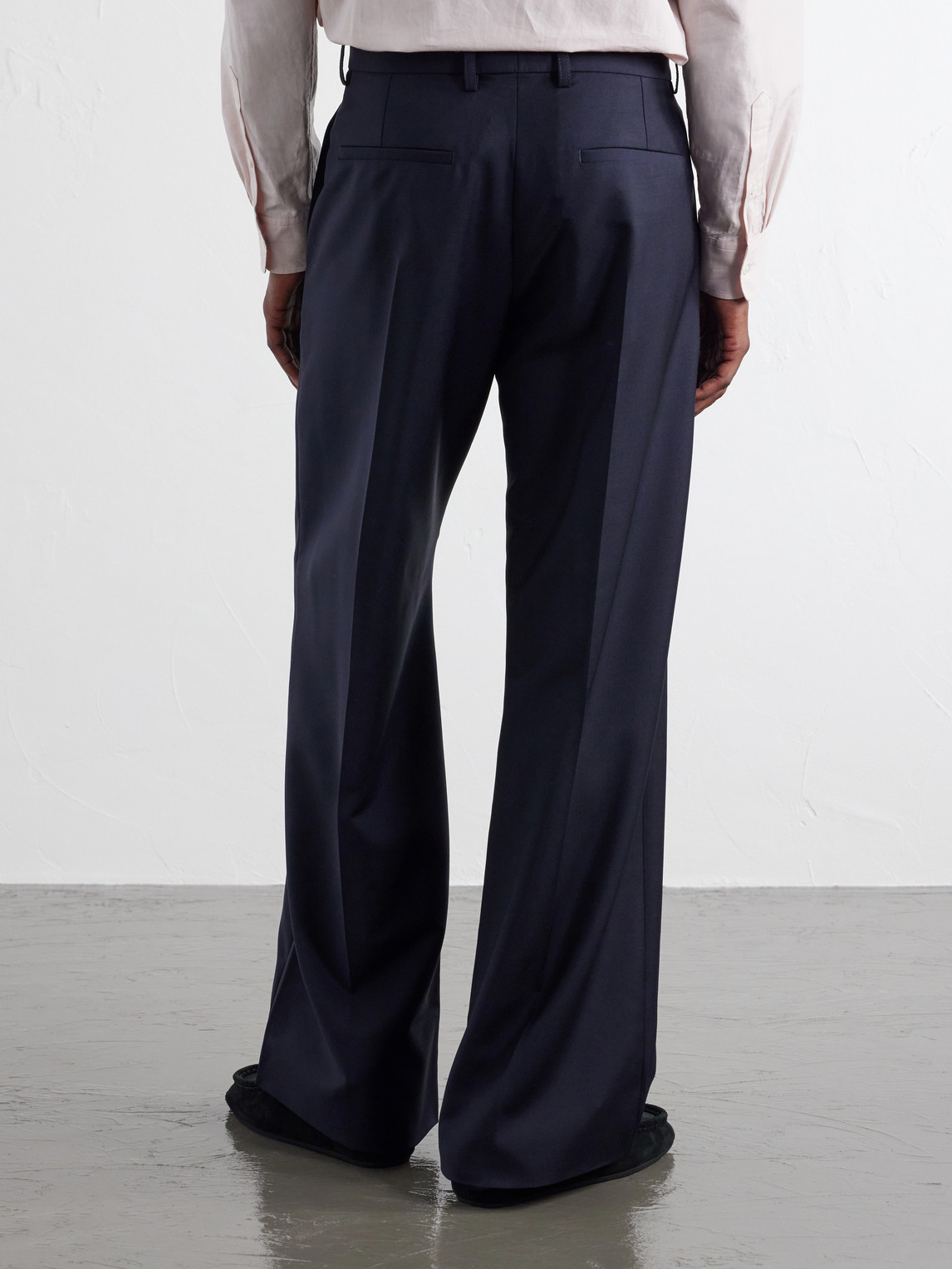 Straight-Leg Wool