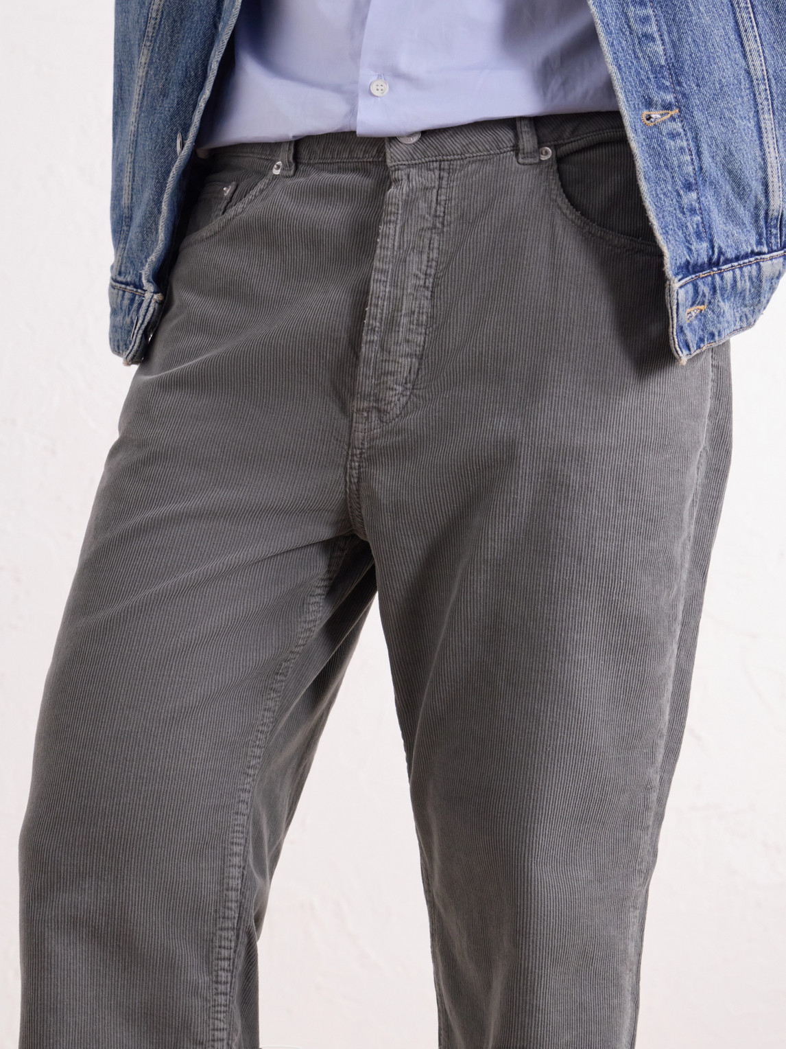 Officine Générale - Straight-Leg Cotton- Corduroy