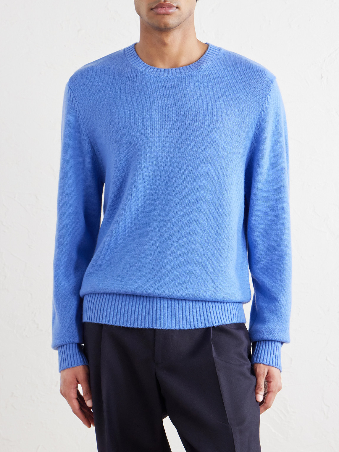 Officine Générale - Mycrew Merino Wool And Cashmere-Blend Sweater
