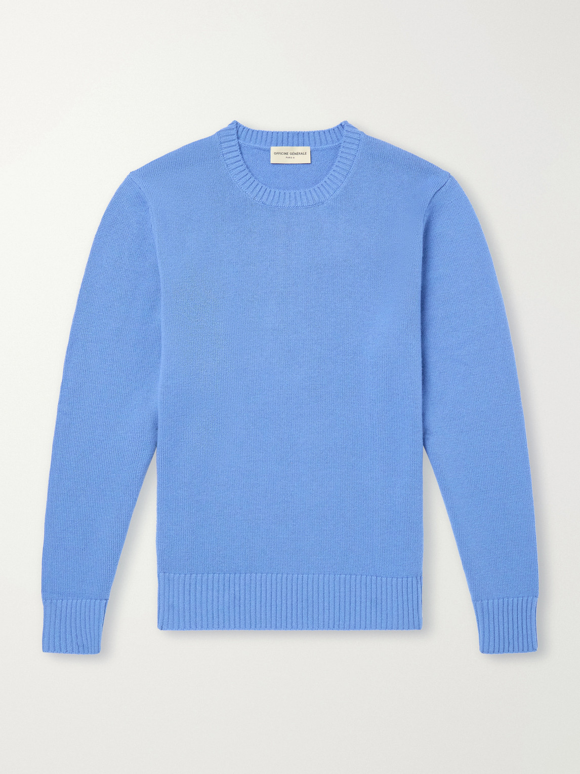 Officine Générale - Mycrew Merino Wool And Cashmere-Blend Sweater