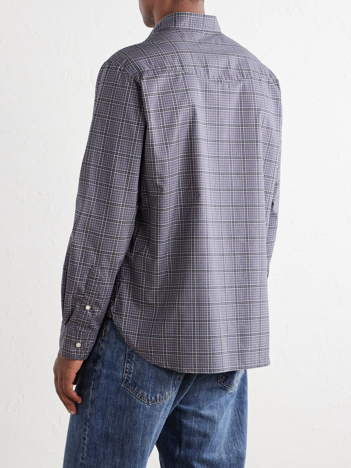 Officine Générale - Giacomo Checked Cotton Shirt