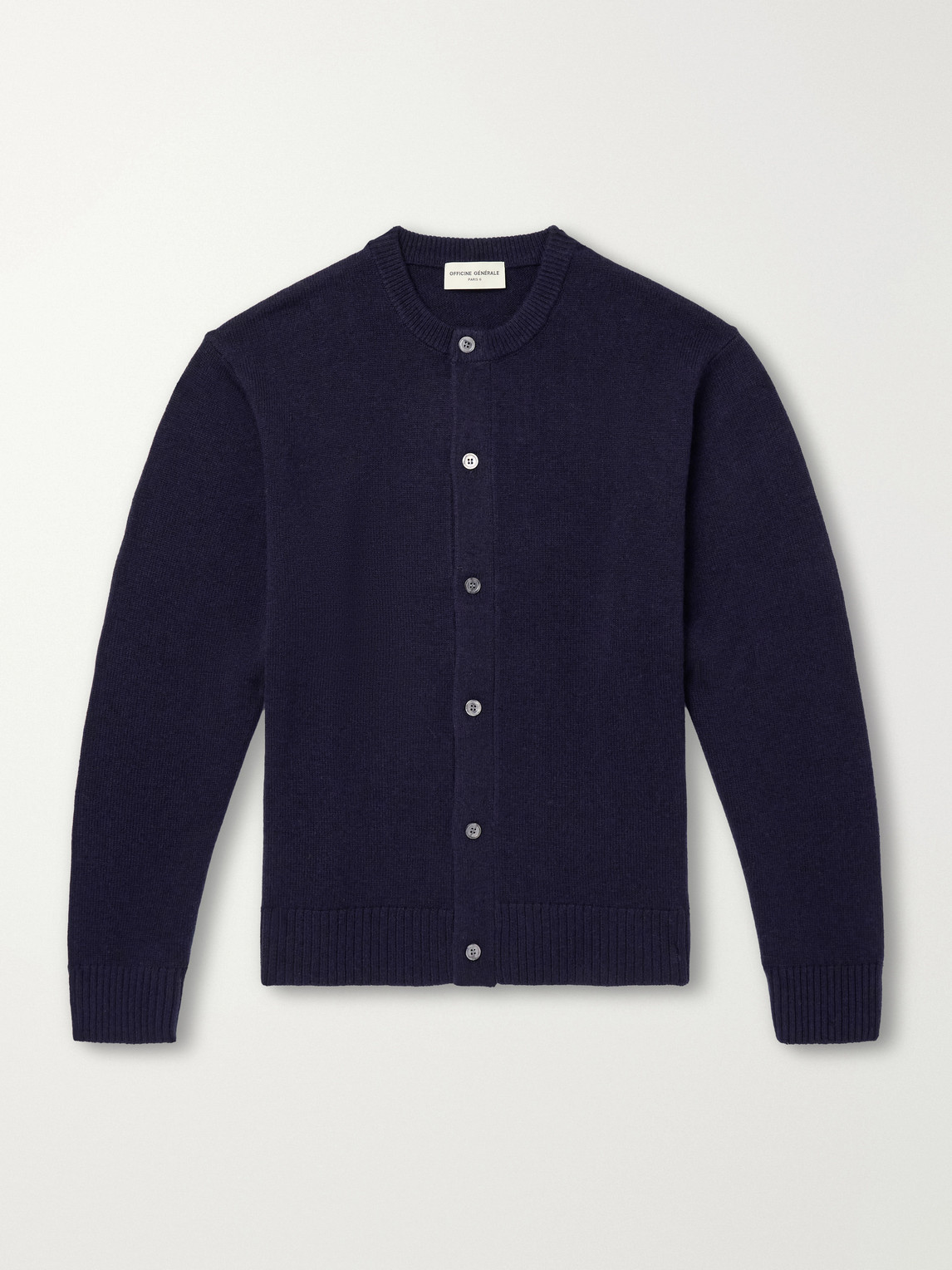 Officine Générale - Manoe Merino Wool And Cashmere-Blend Cardigan