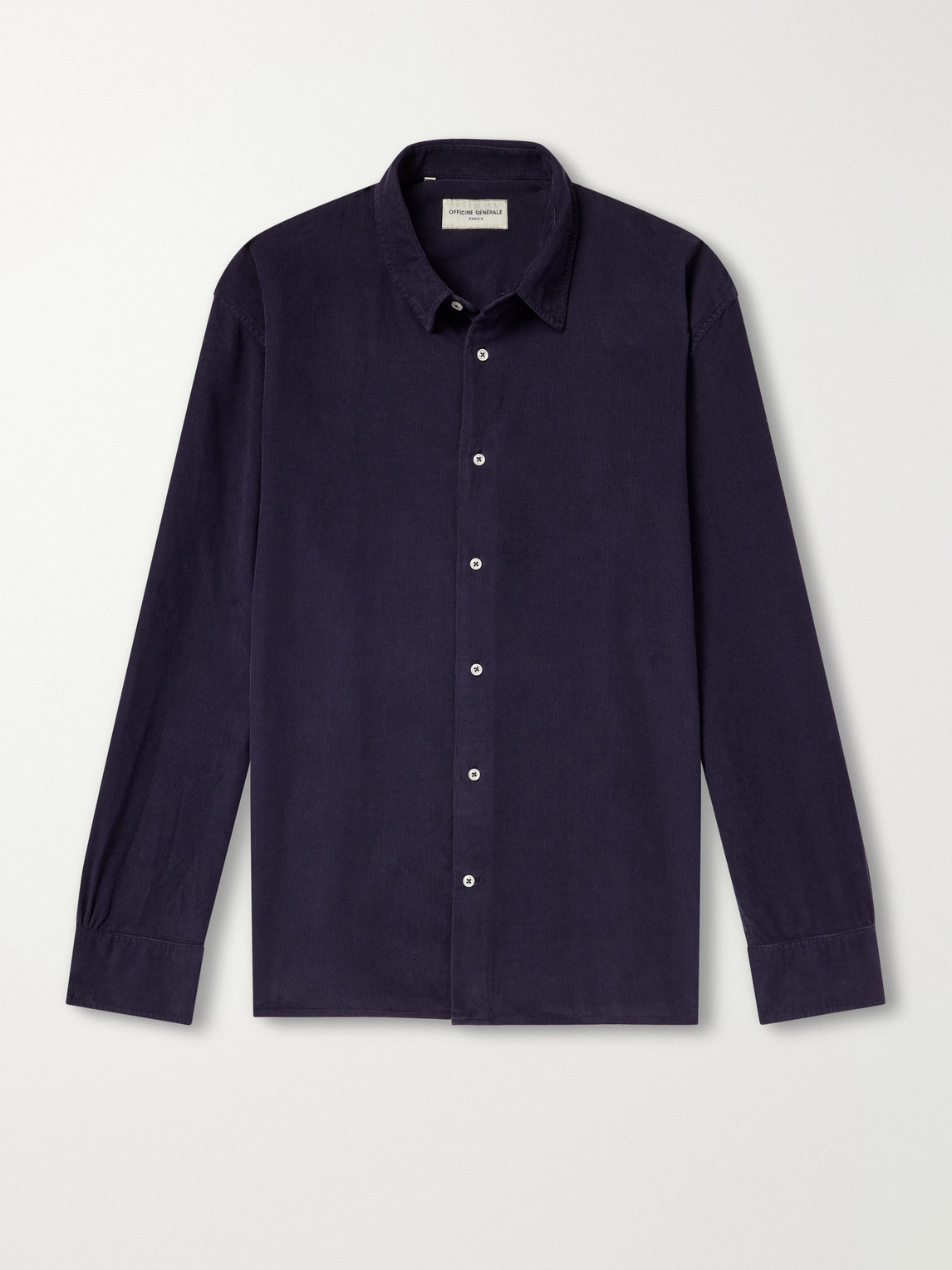 Officine Générale - Gad Cotton-Corduroy Shirt
