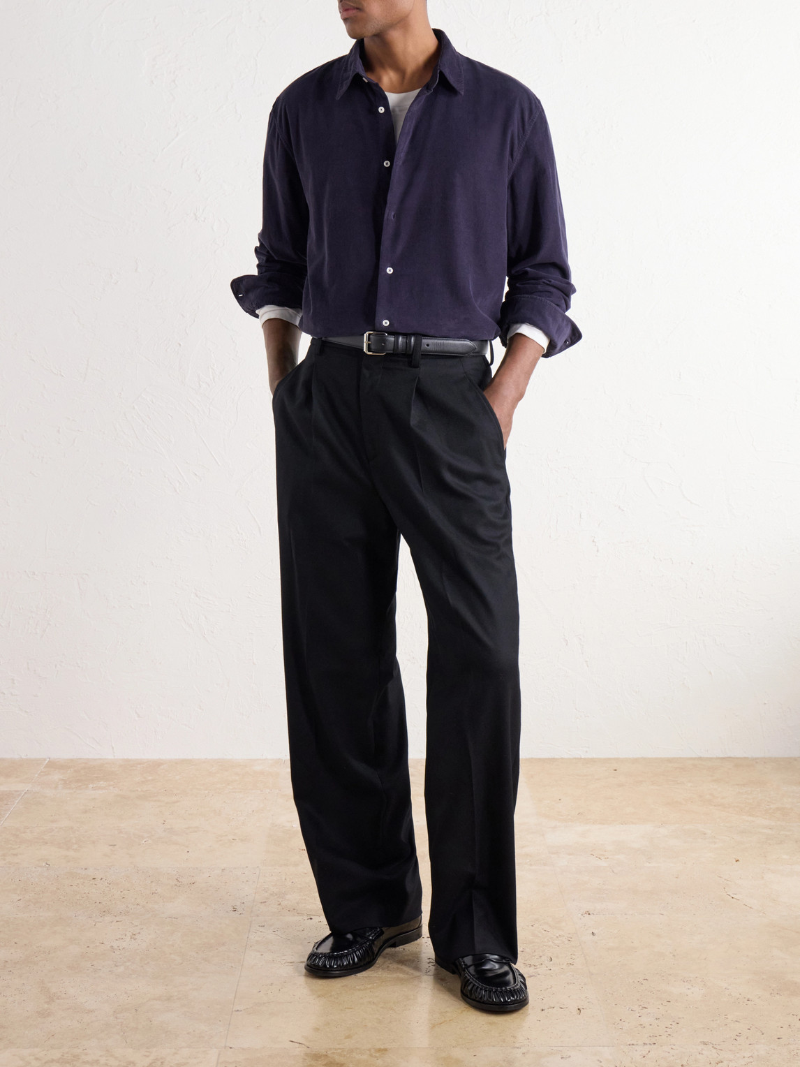 Officine Générale - Gad Cotton-Corduroy Shirt