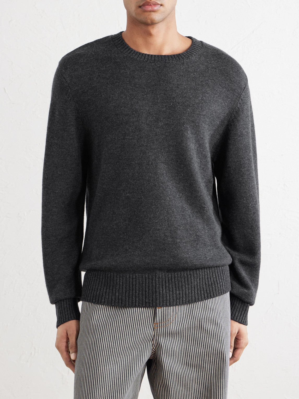 Officine Générale - Mycrew Merino Wool And Cashmere-Blend Sweater
