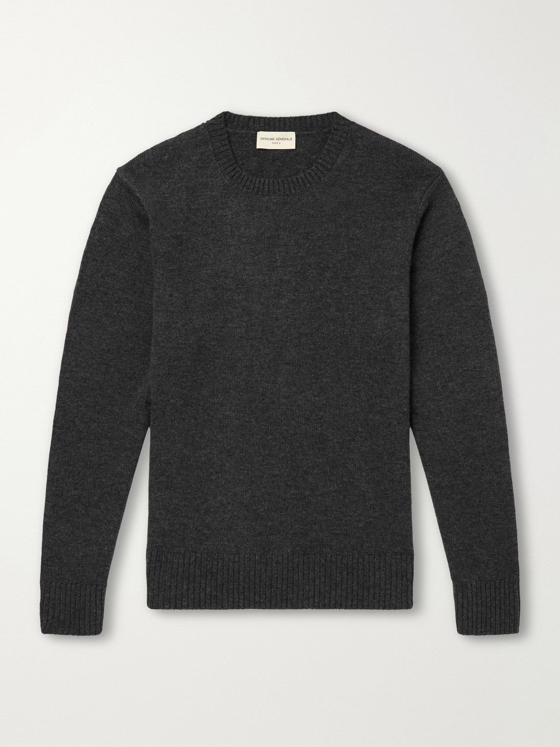 Officine Générale - Mycrew Merino Wool And Cashmere-Blend Sweater