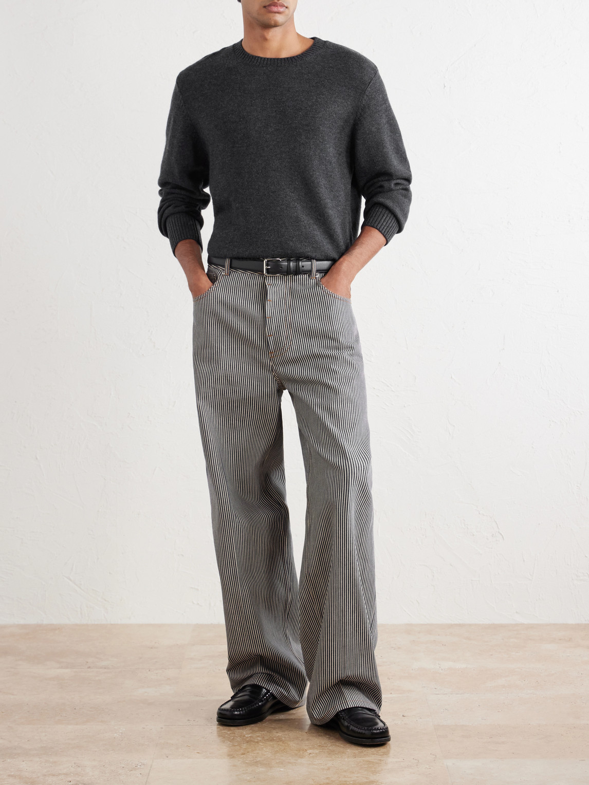 Officine Générale - Mycrew Merino Wool And Cashmere-Blend Sweater