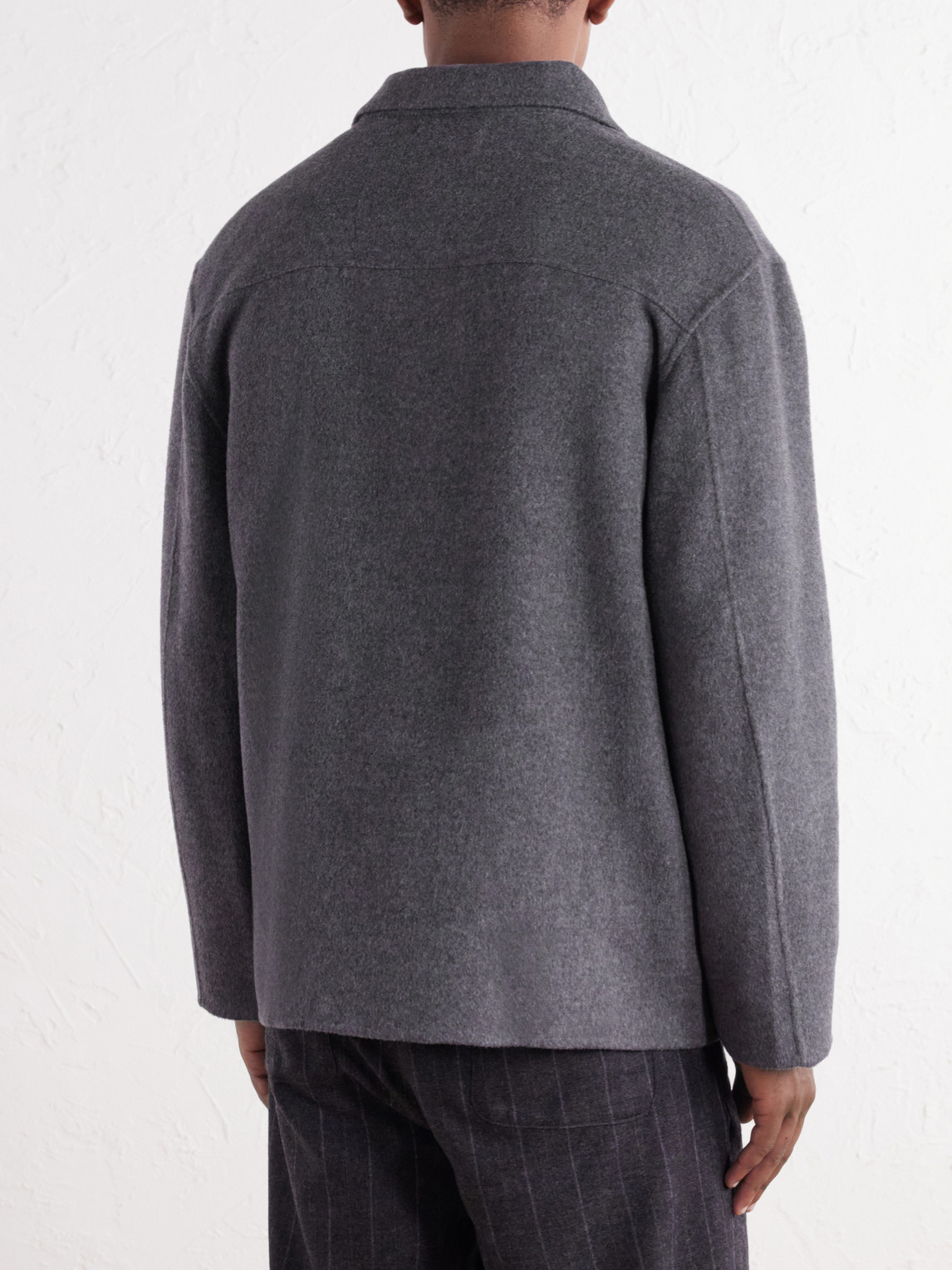 Officine Générale - Hayri Brushed-Wool Overshirt