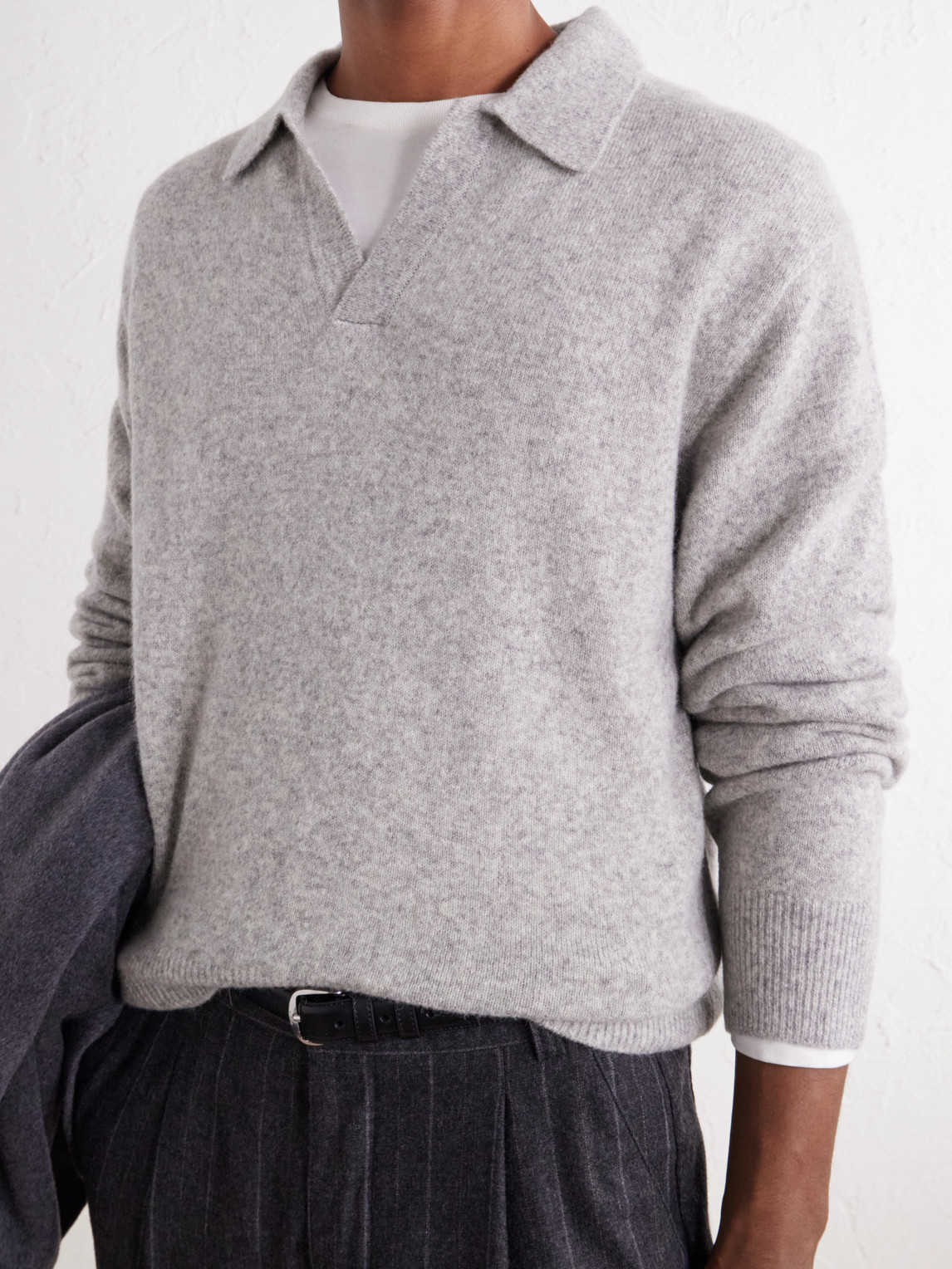 Officine Générale - Mark Wool And Cashmere-Blend Sweater