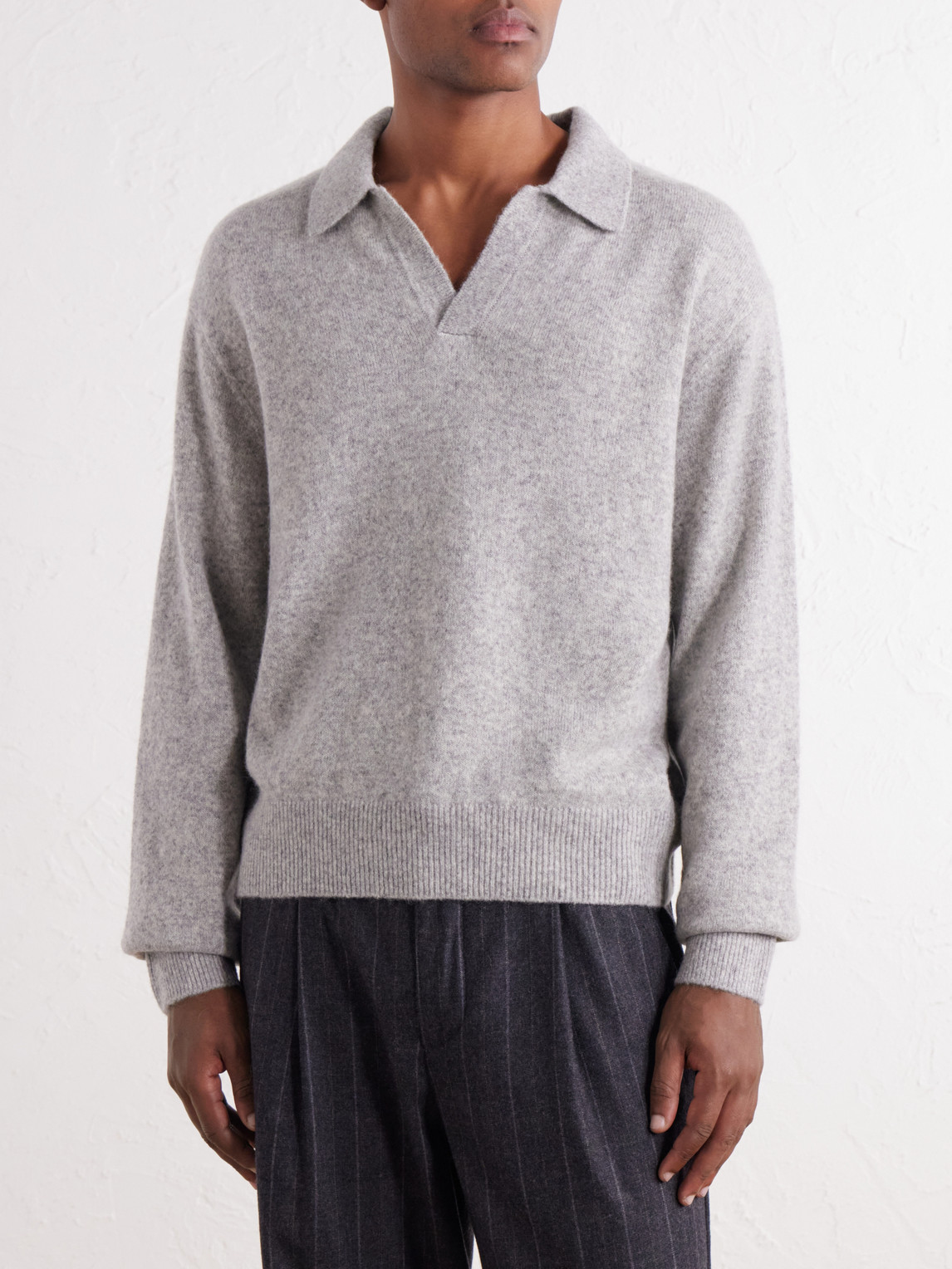 Officine Générale - Mark Wool And Cashmere-Blend Sweater
