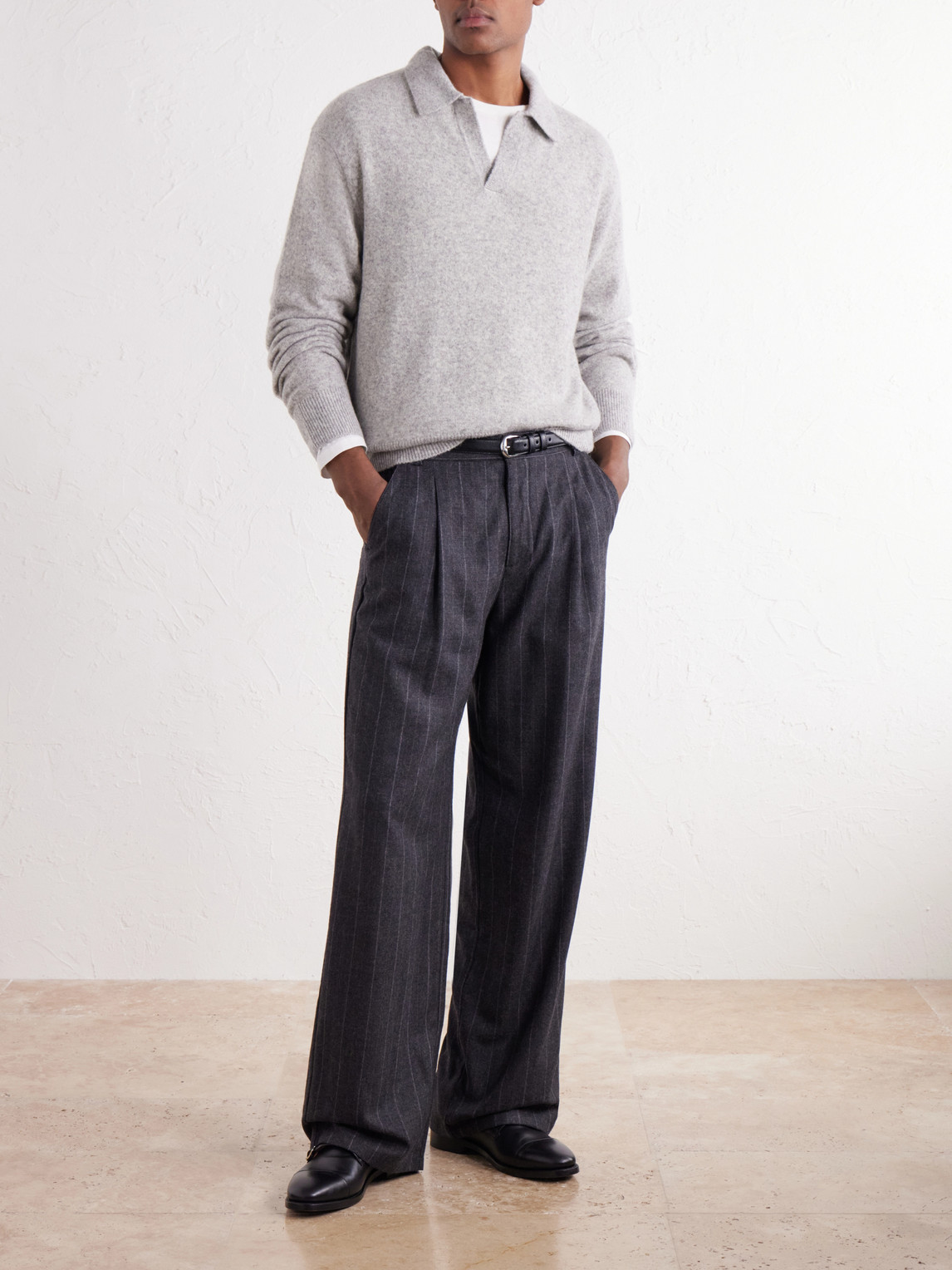 Officine Générale - Mark Wool And Cashmere-Blend Sweater