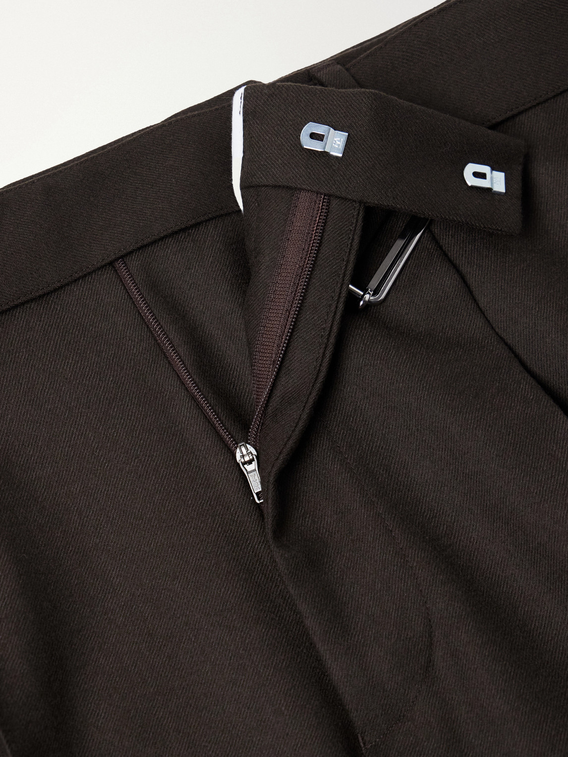 Officine Générale - Hugo Tapered Virgin Wool-Twill Suit Trousers