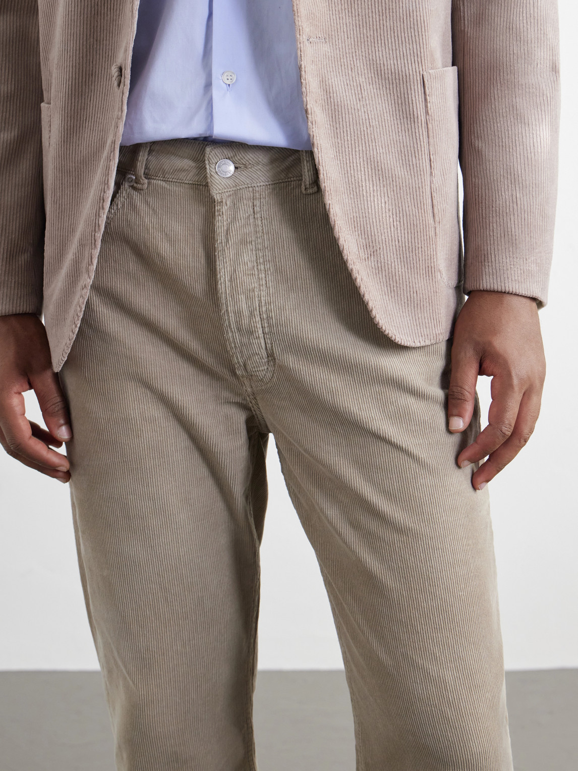 Officine Générale - Straight-Leg Cotton- Corduroy