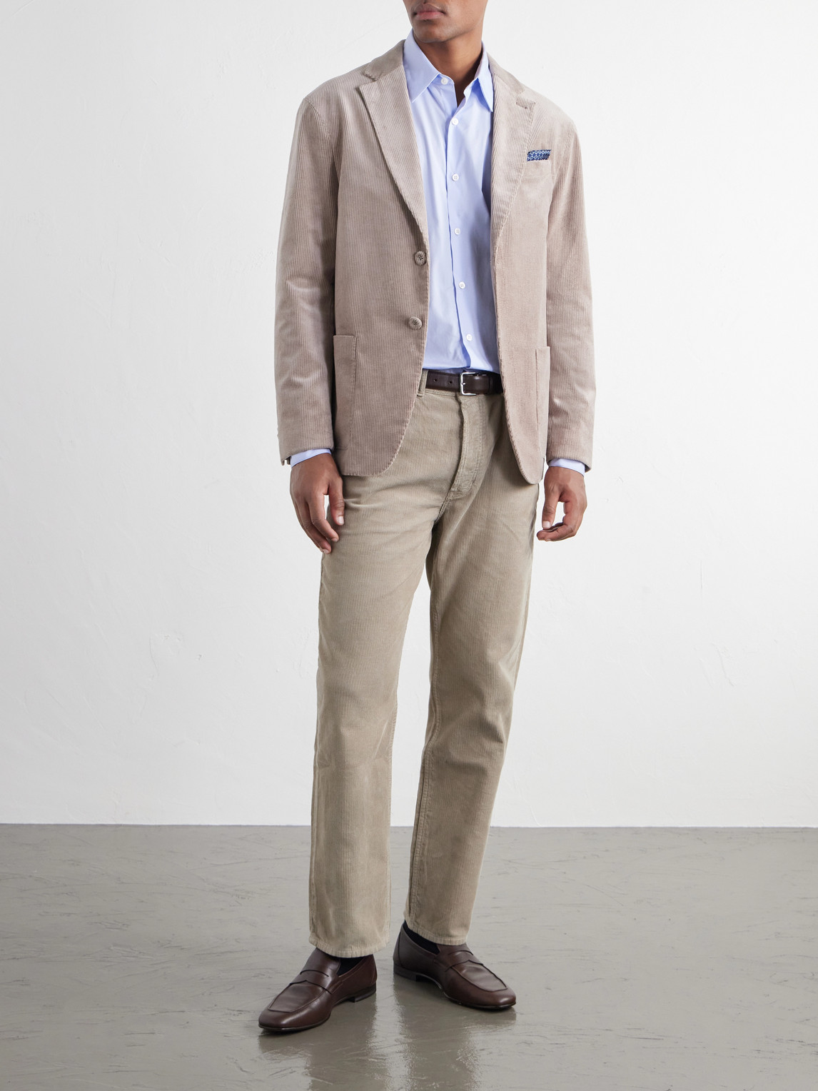Officine Générale - Straight-Leg Cotton- Corduroy
