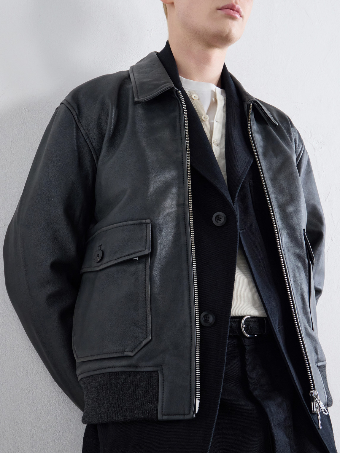 Officine Générale - Cesario Grained Leather