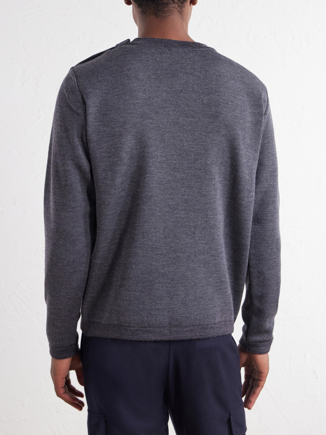 Naval Virgin Sweater