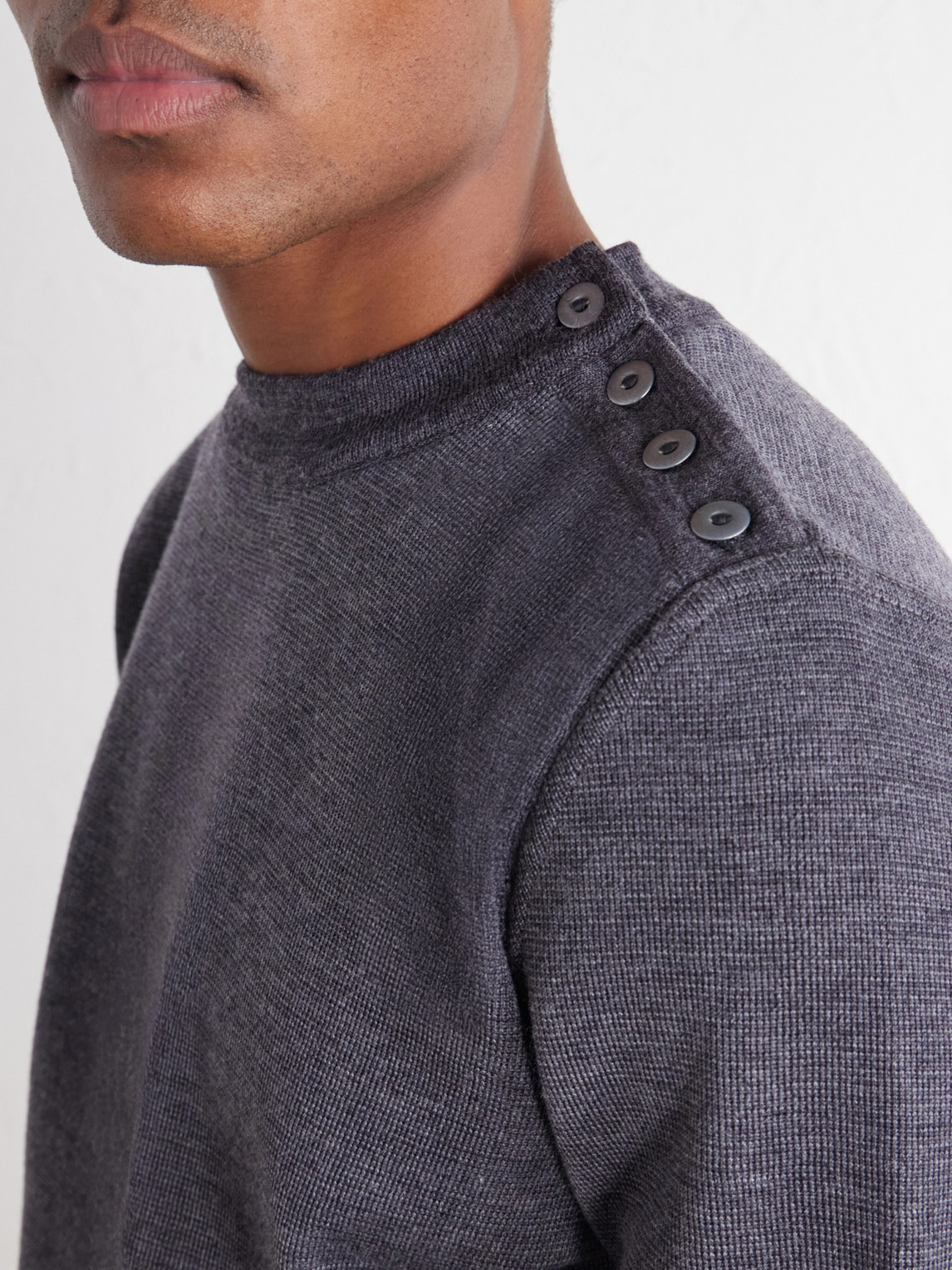 Naval Virgin Sweater