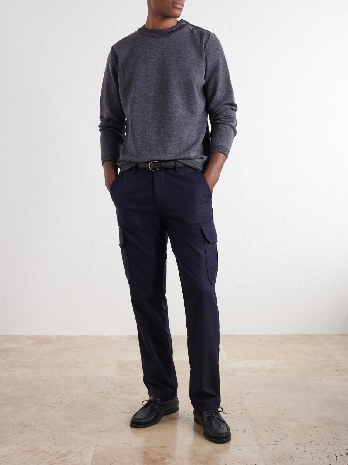Naval Virgin Sweater