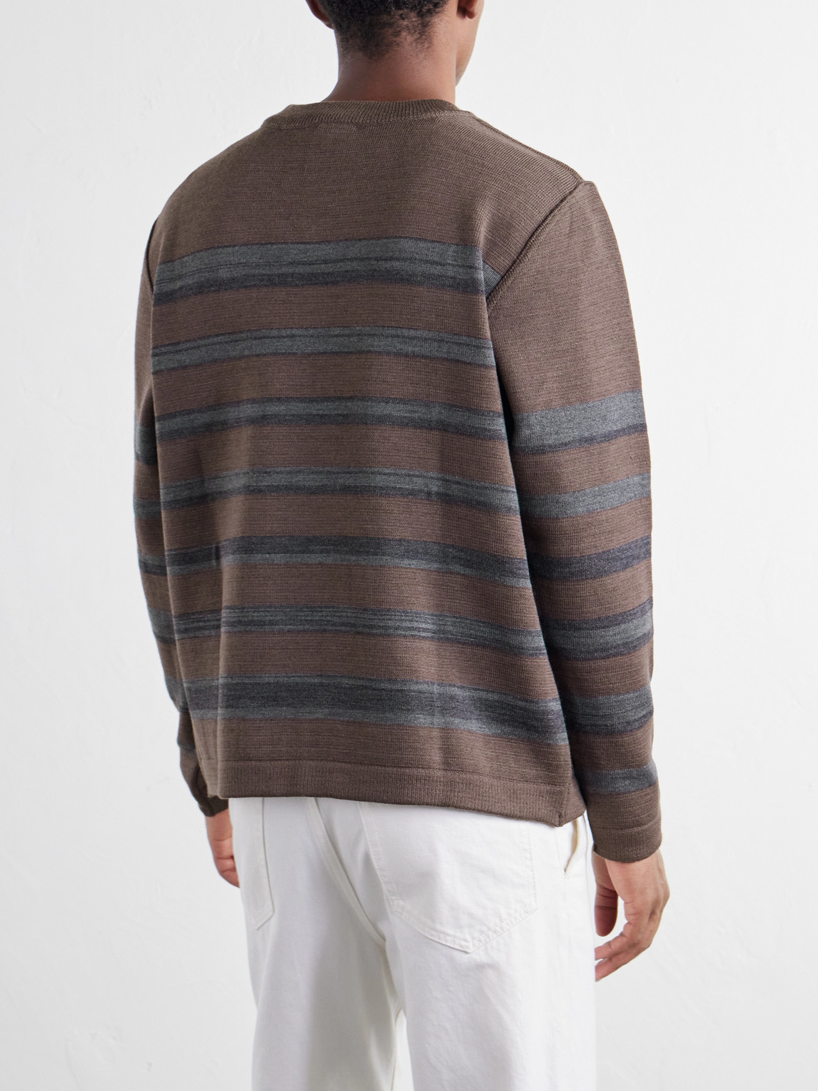 Given Striped Sweater